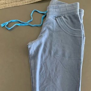 Patagonia light blue sweat pants